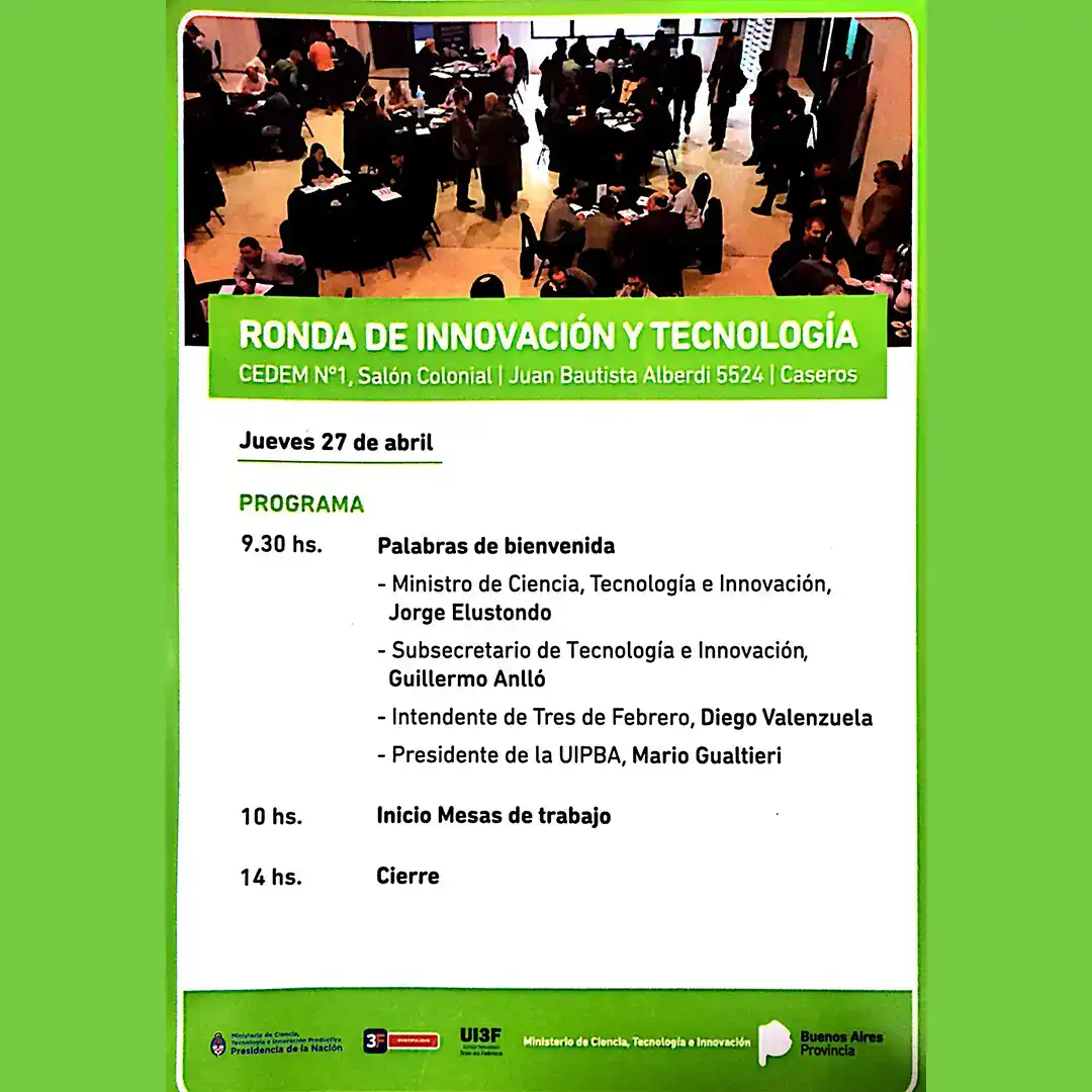 Ronda de Innovación y TecnologíaApr-24-2017